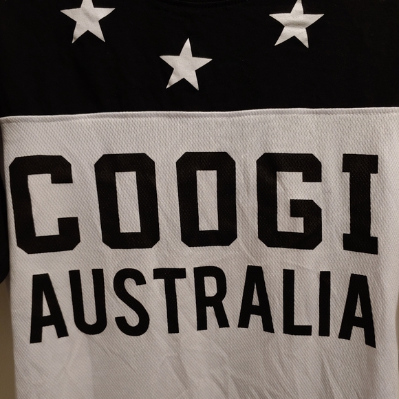 Coogi Australia Kids 12 Black & White shirt 87 Top - Picture 2 of 4